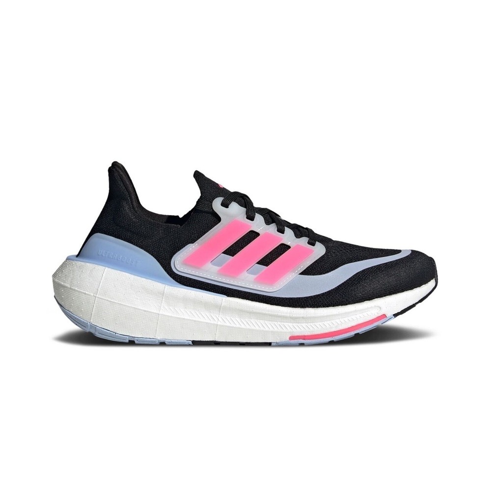NEW Adidas Ultraboost Light running shoes‎ women's 7.5 Lucid Pink, Black. IE1764